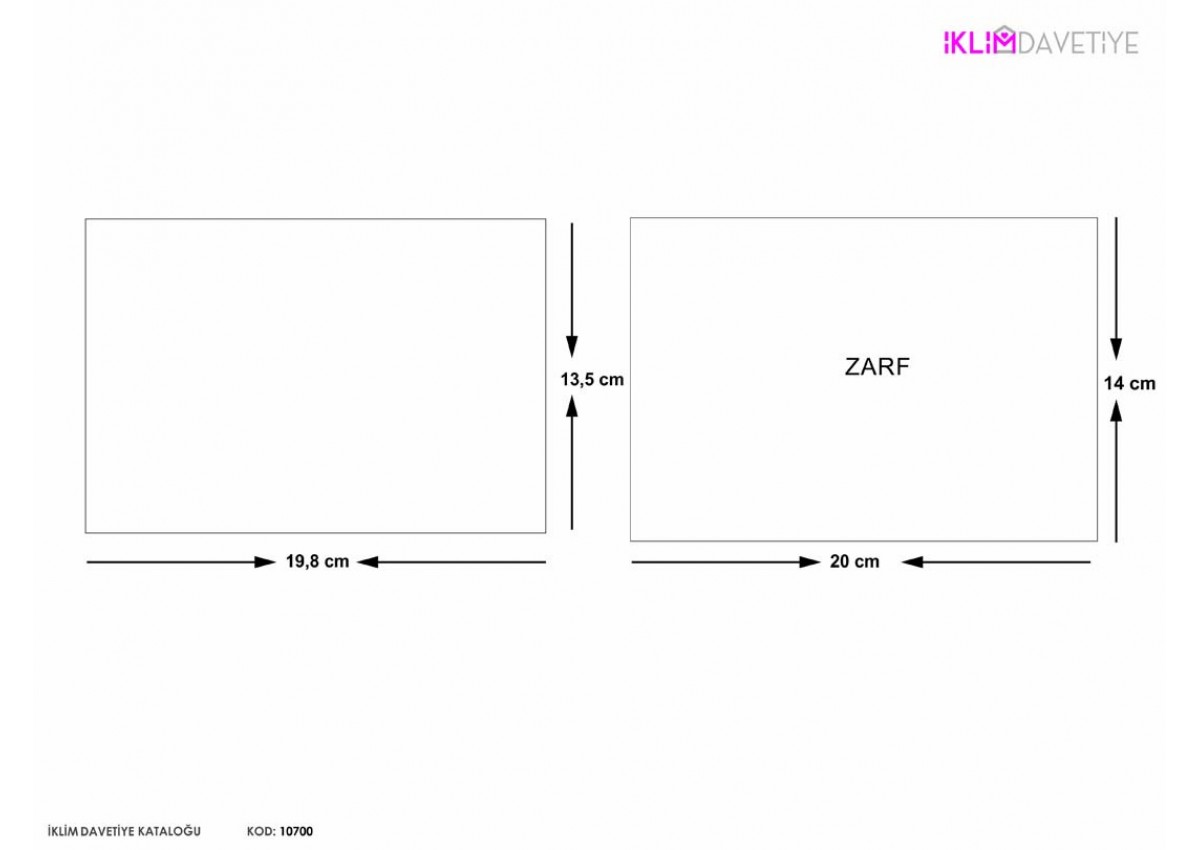 İklim Davetiye 10700