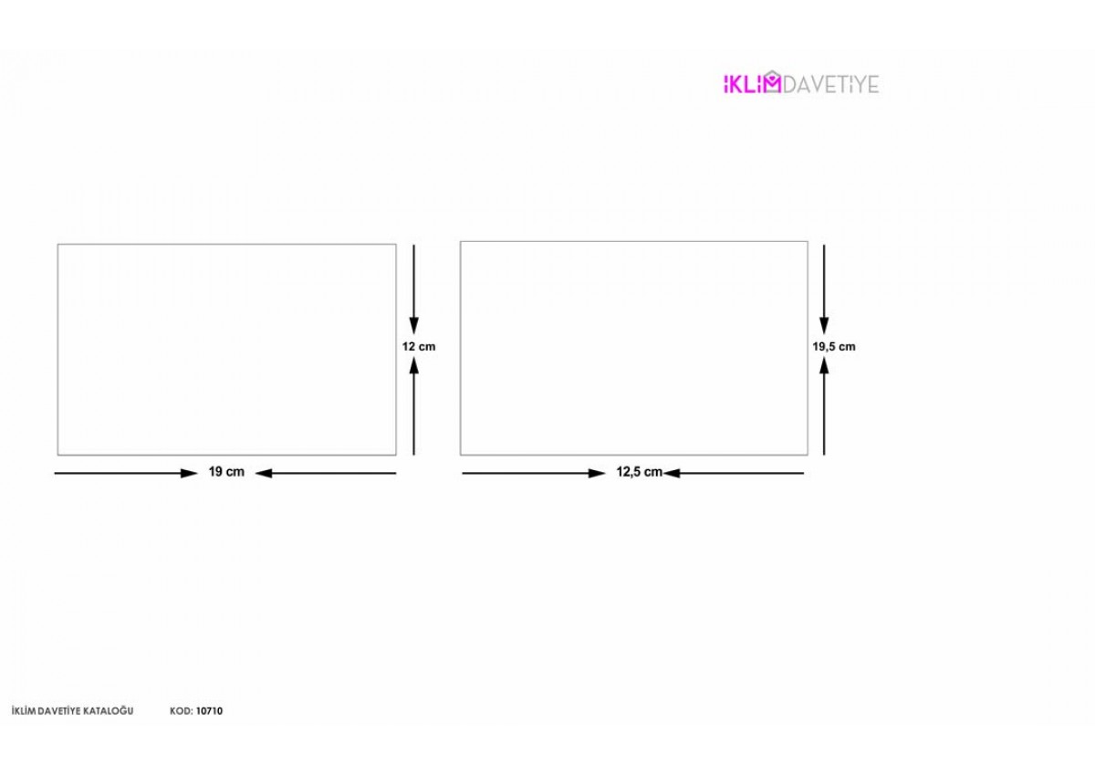 İklim Davetiye 10710