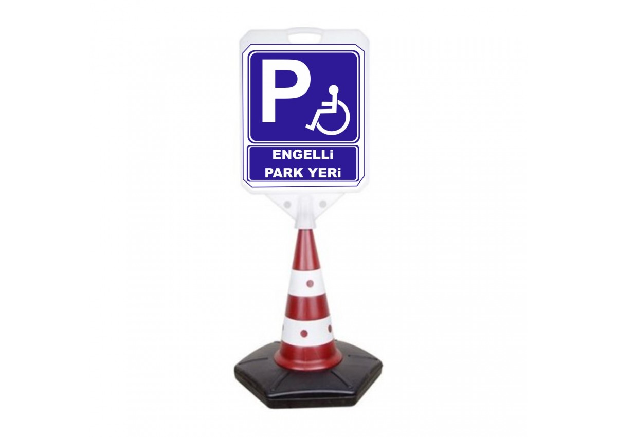 Engelli park yeridir park yapılmaz uyarı  dubası