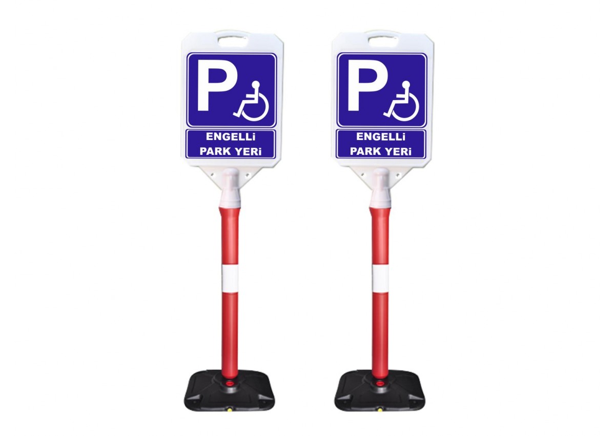 Engelli park yeridir park yapılmaz uyarı  dubası Paketi 2 adet