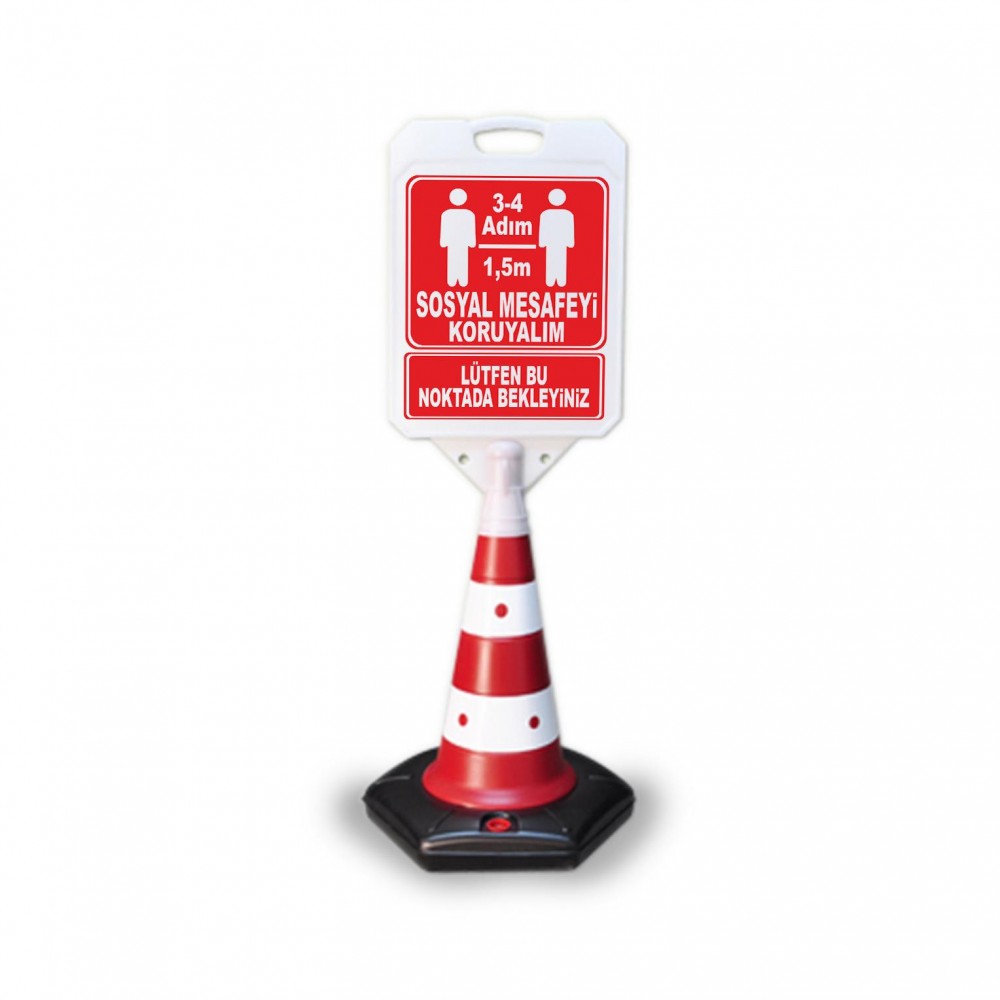 Lütfen Bu Noktada Bekleyin Uyarı   Dubası