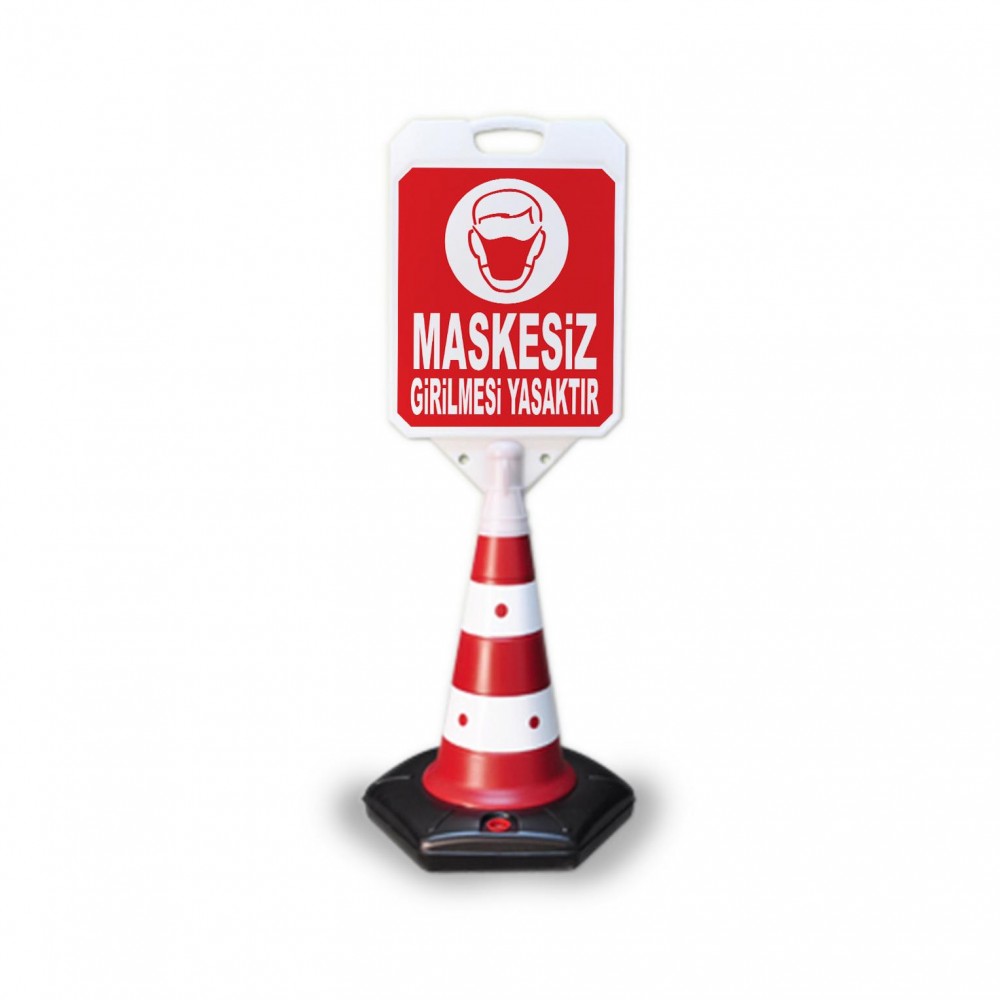 Maskesiz Girilmesi Yasaktır Uyarı   Dubası