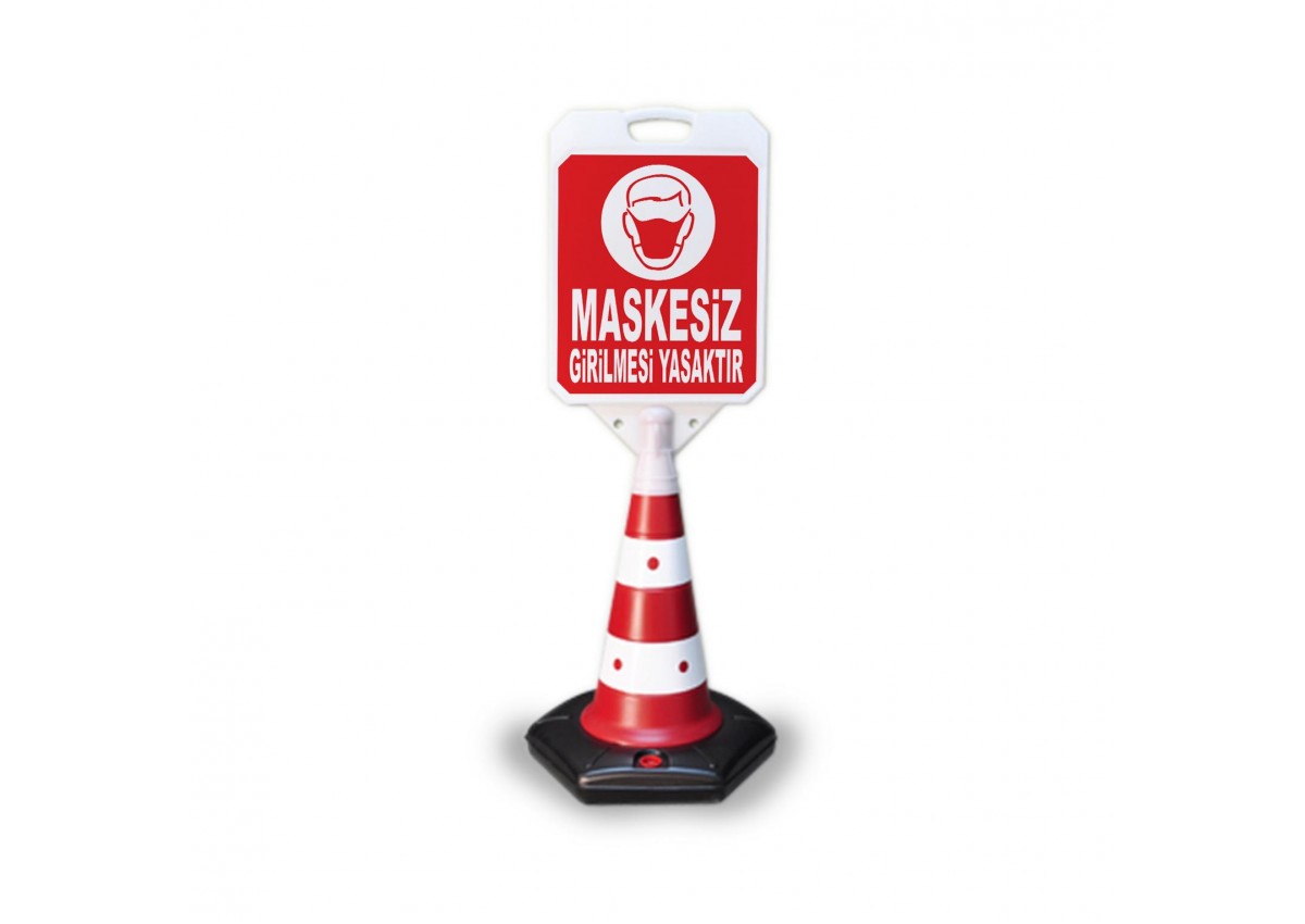 Maskesiz Girilmesi Yasaktır Uyarı   Dubası