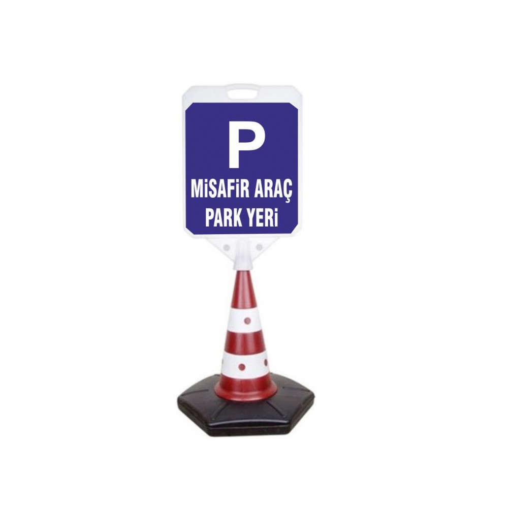 Misafir Araç Park Yeri Uyarı ve Yönlendirme Dubası 1 Adt