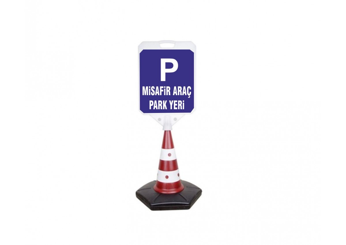 Misafir Araç Park Yeri Uyarı ve Yönlendirme Dubası 1 Adt