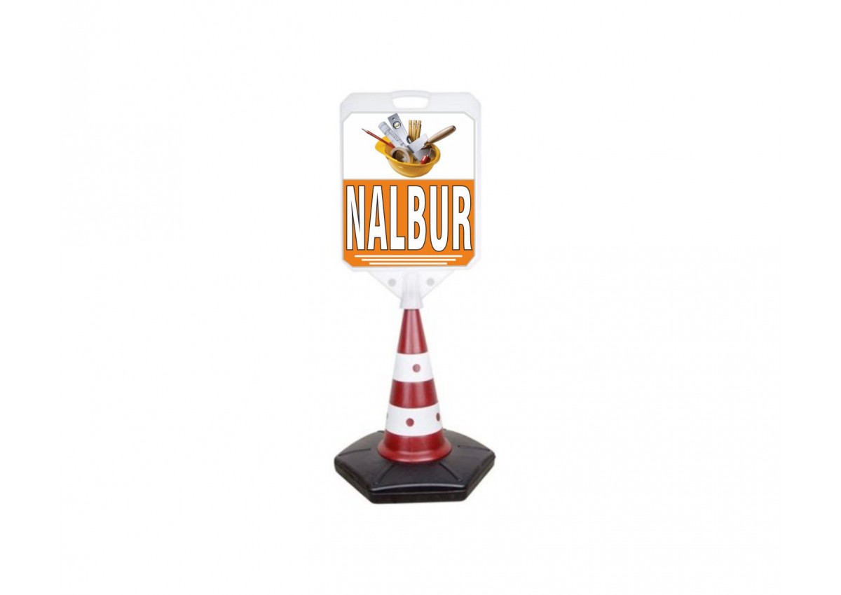 Nalbur Temalı Reklam Ve Uyarı Dubası 1 Adet