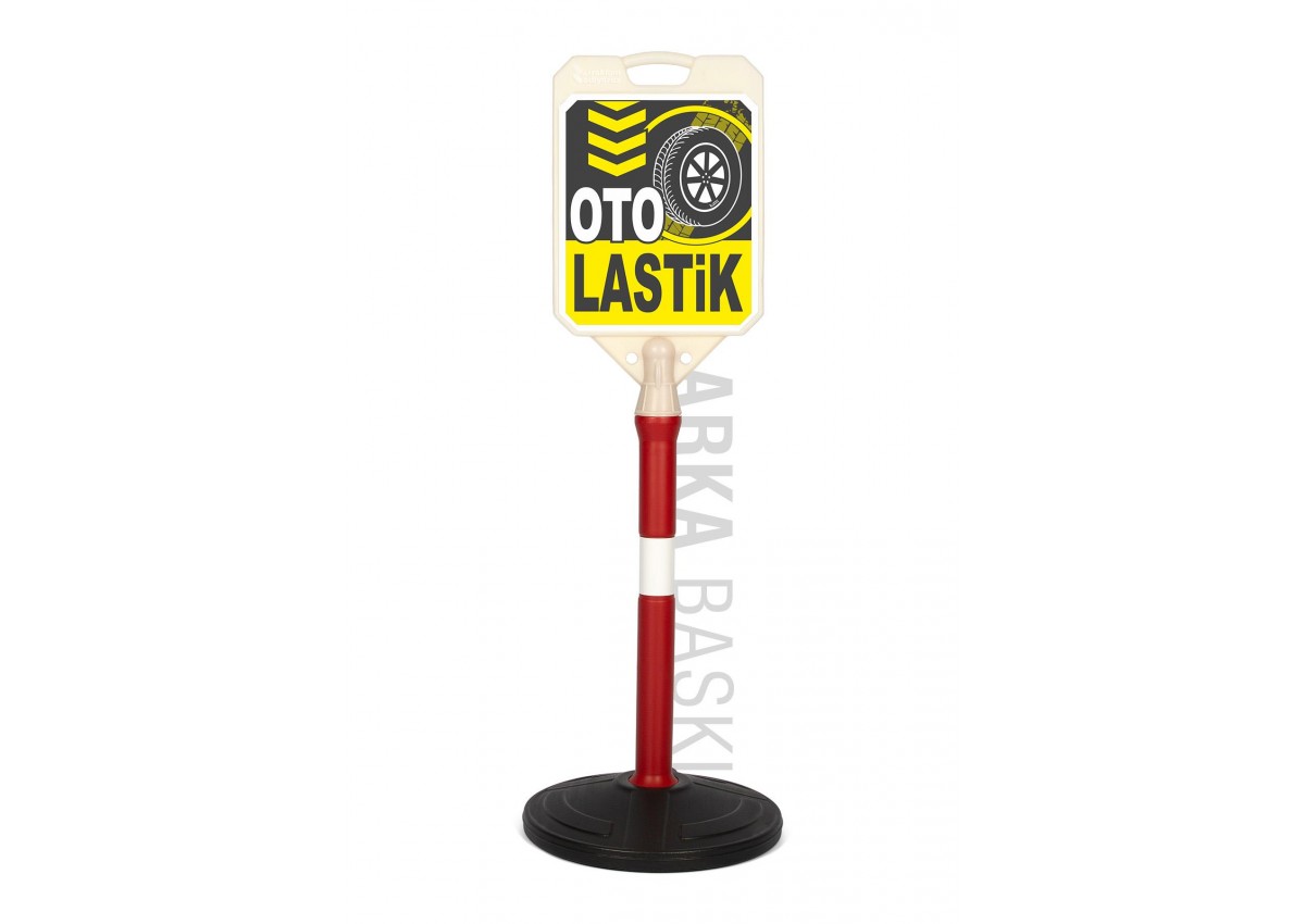 Oto Lastik  Yönlendirme ve Bariyer Uyarı Dubası