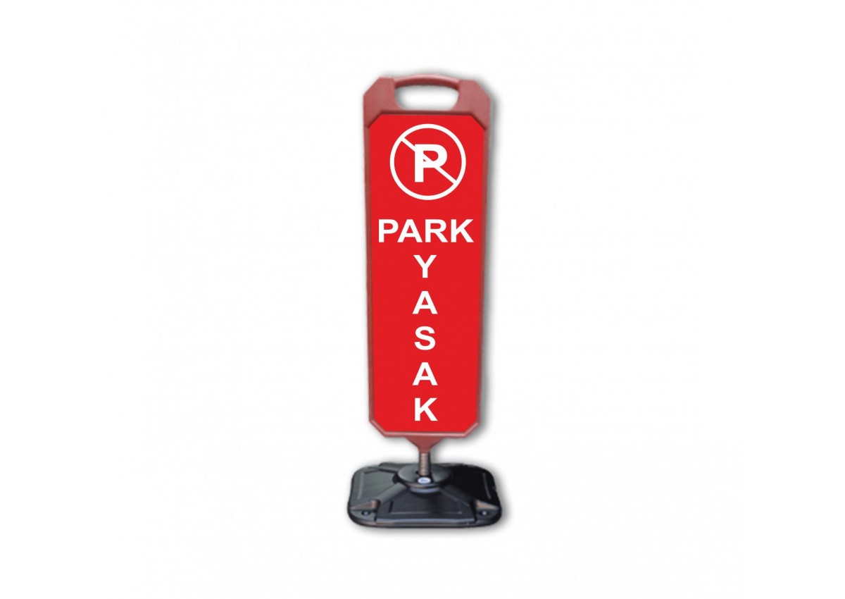 Park yasak dubası Çif taraflı  baskılıdır