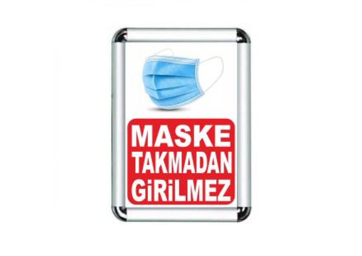 Sosyal Mesafe Maske Takılmadan Girilmez