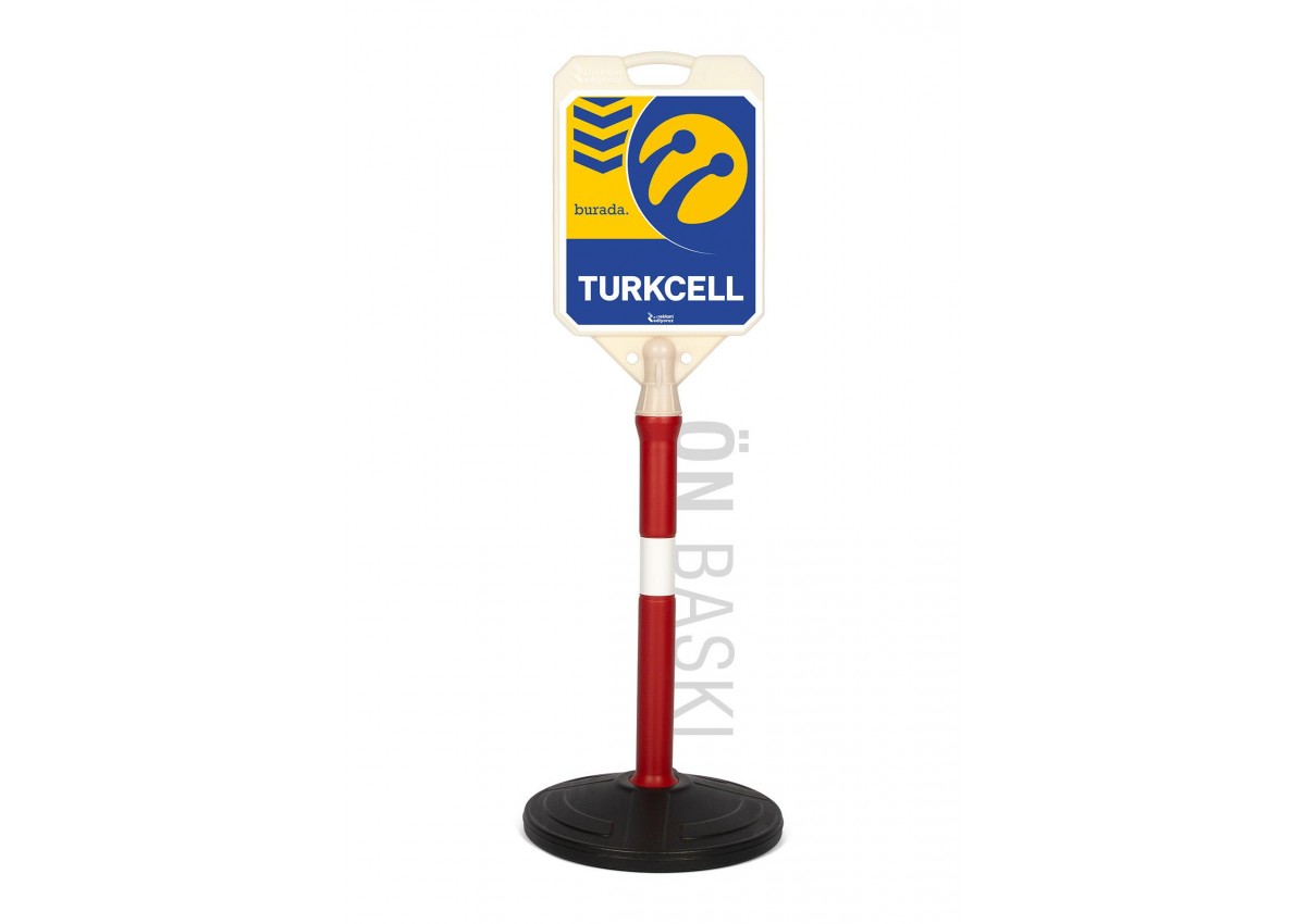 Turkcell Temalı 2 Adet Yelken Bayrak ve 1 Bariyer Duba Takımı