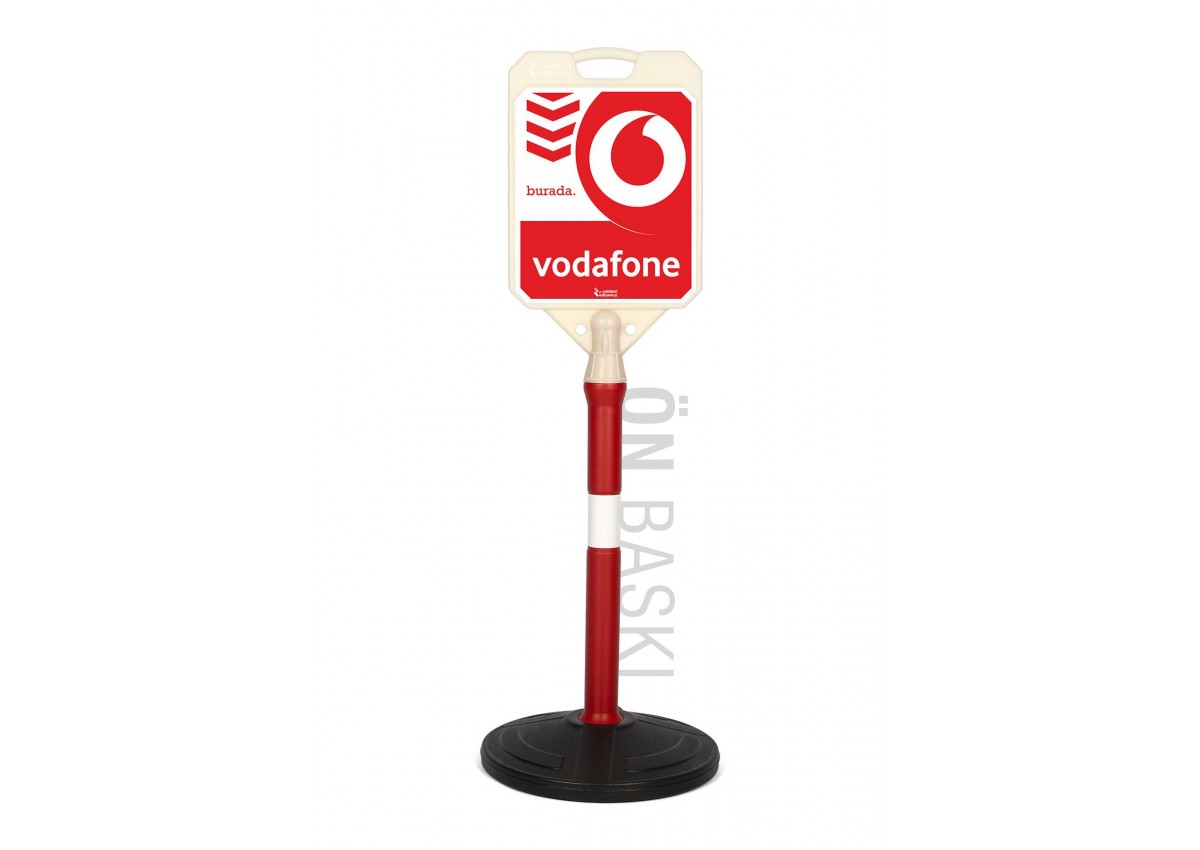 Vodafone Yönlendirme ve Bariyer Uyarı Dubası