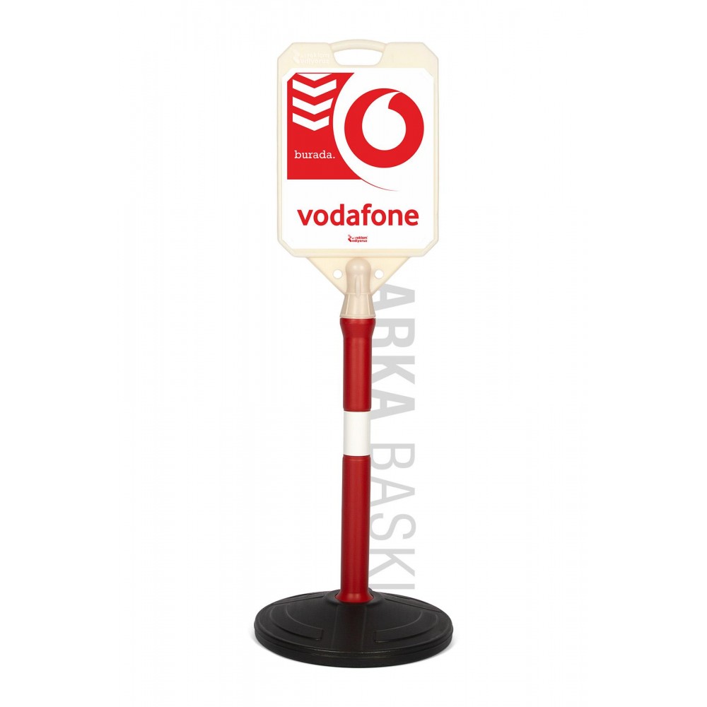 Vodafone Yönlendirme ve Bariyer Uyarı Dubası