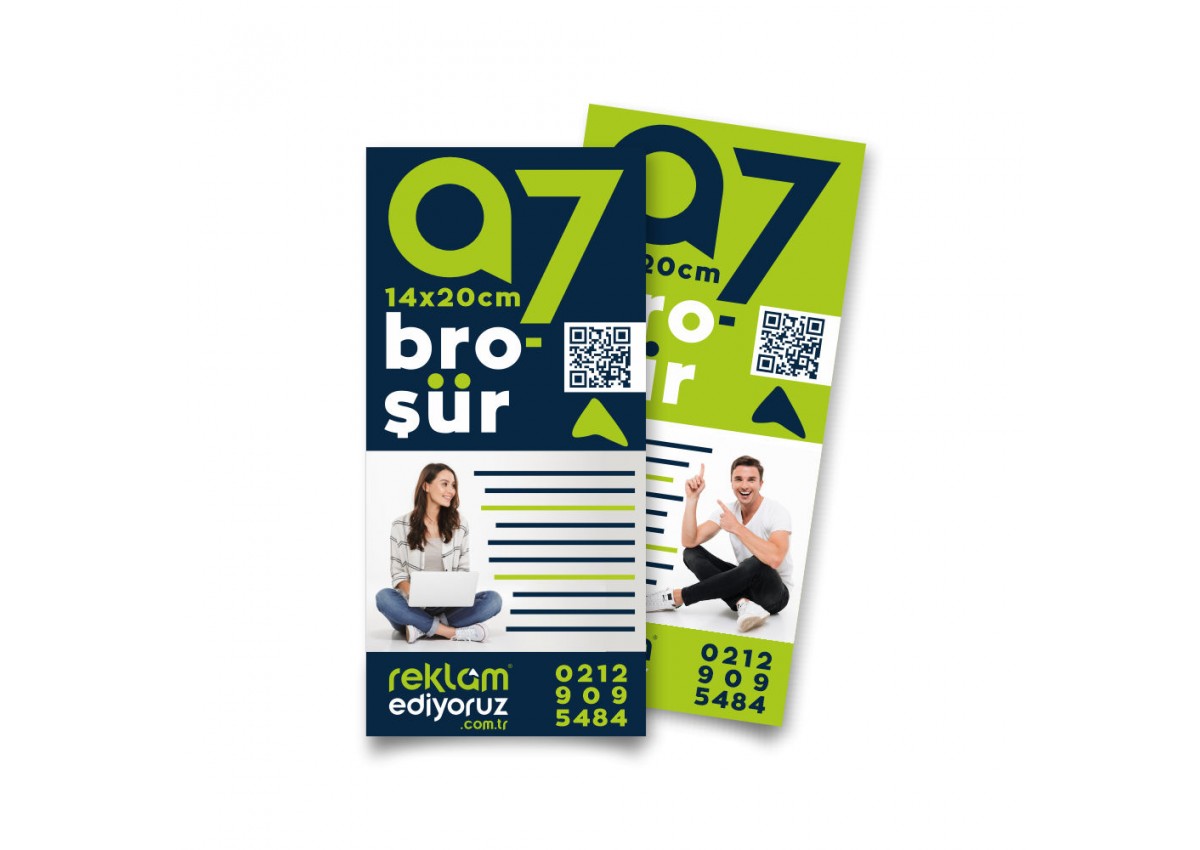 A7 Çift Yön Broşür