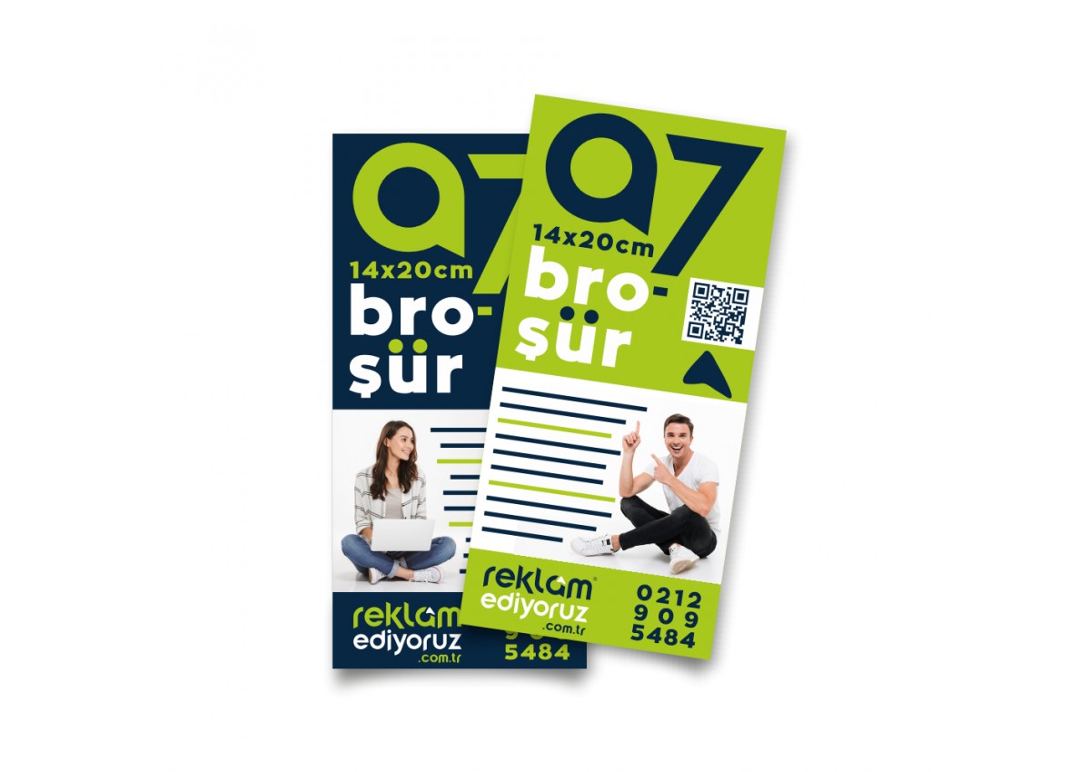 A7 Çift Yön Broşür