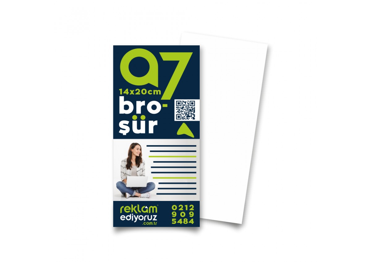 A7 Tek Yön Broşür A7 Tek Yön Broşür