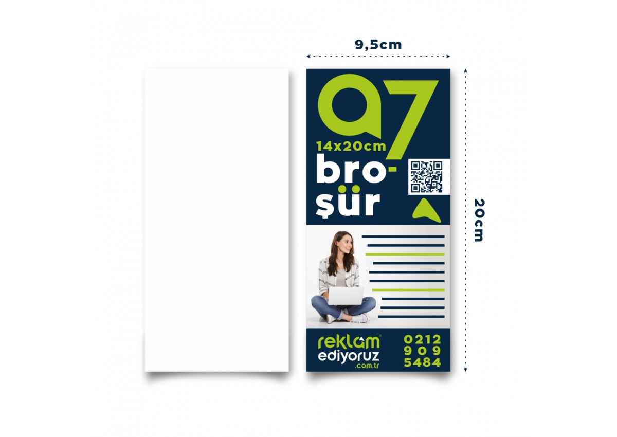 A7 Tek Yön Broşür A7 Tek Yön Broşür