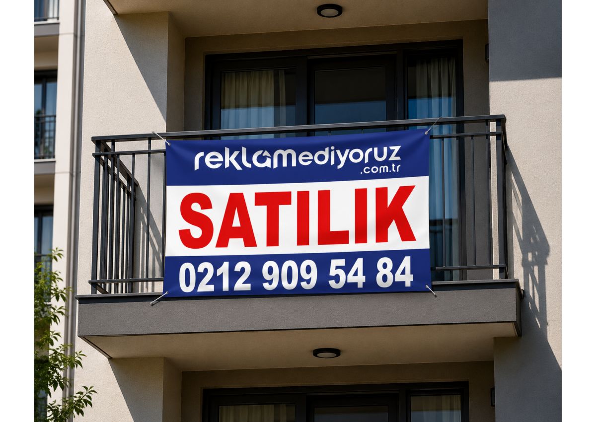 Emlak Ofisi Branda 10 Adet 70x100cm Emlak Ofisi Branda 10 Adet 70x100cm