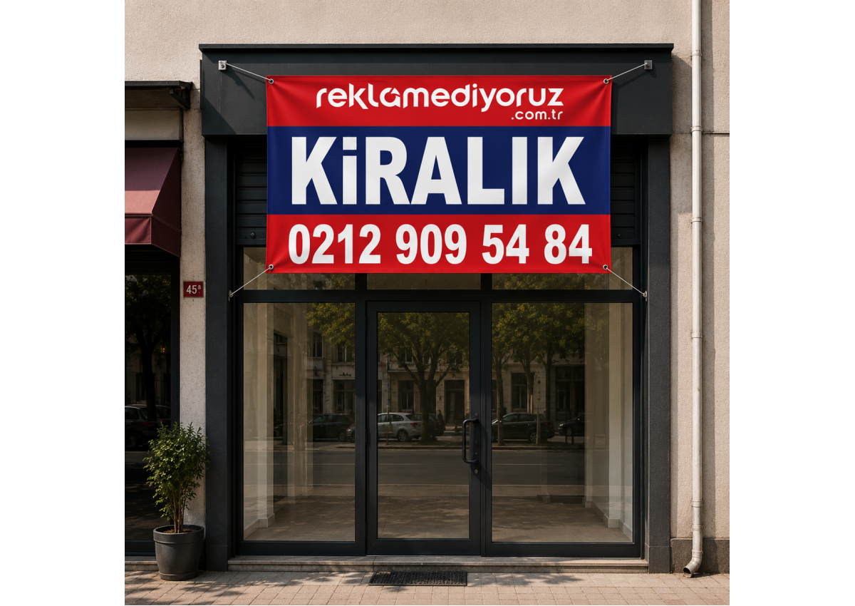 Emlak Ofisi Branda 10 Adet 70x100cm Emlak Ofisi Branda 10 Adet 70x100cm