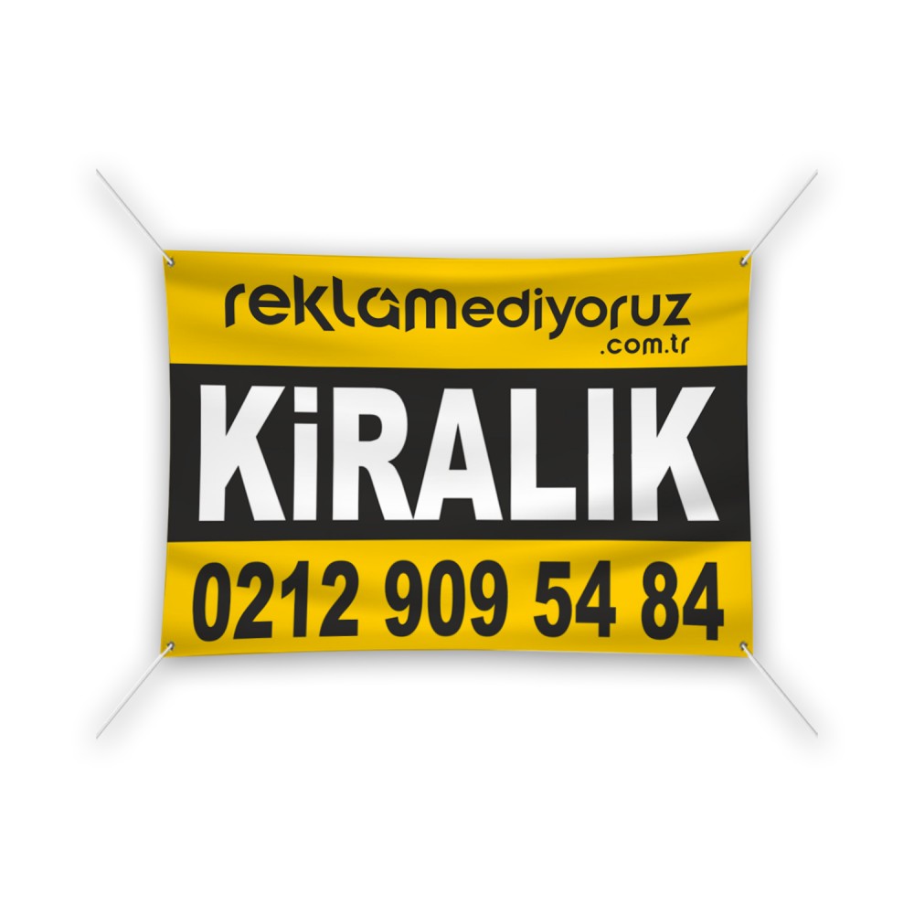 Emlak Ofisi Branda 10 Adet 70x100cm