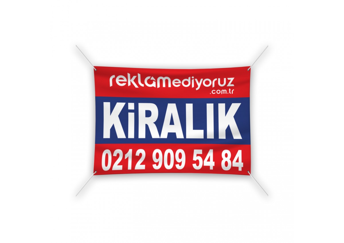 Emlak Ofisi Branda 10 Adet 70x100cm Emlak Ofisi Branda 10 Adet 70x100cm