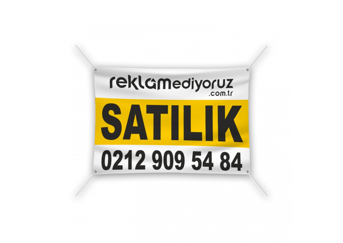 Emlak Ofisi Branda 10 Adet 70x100cm Emlak Ofisi Branda 10 Adet 70x100cm