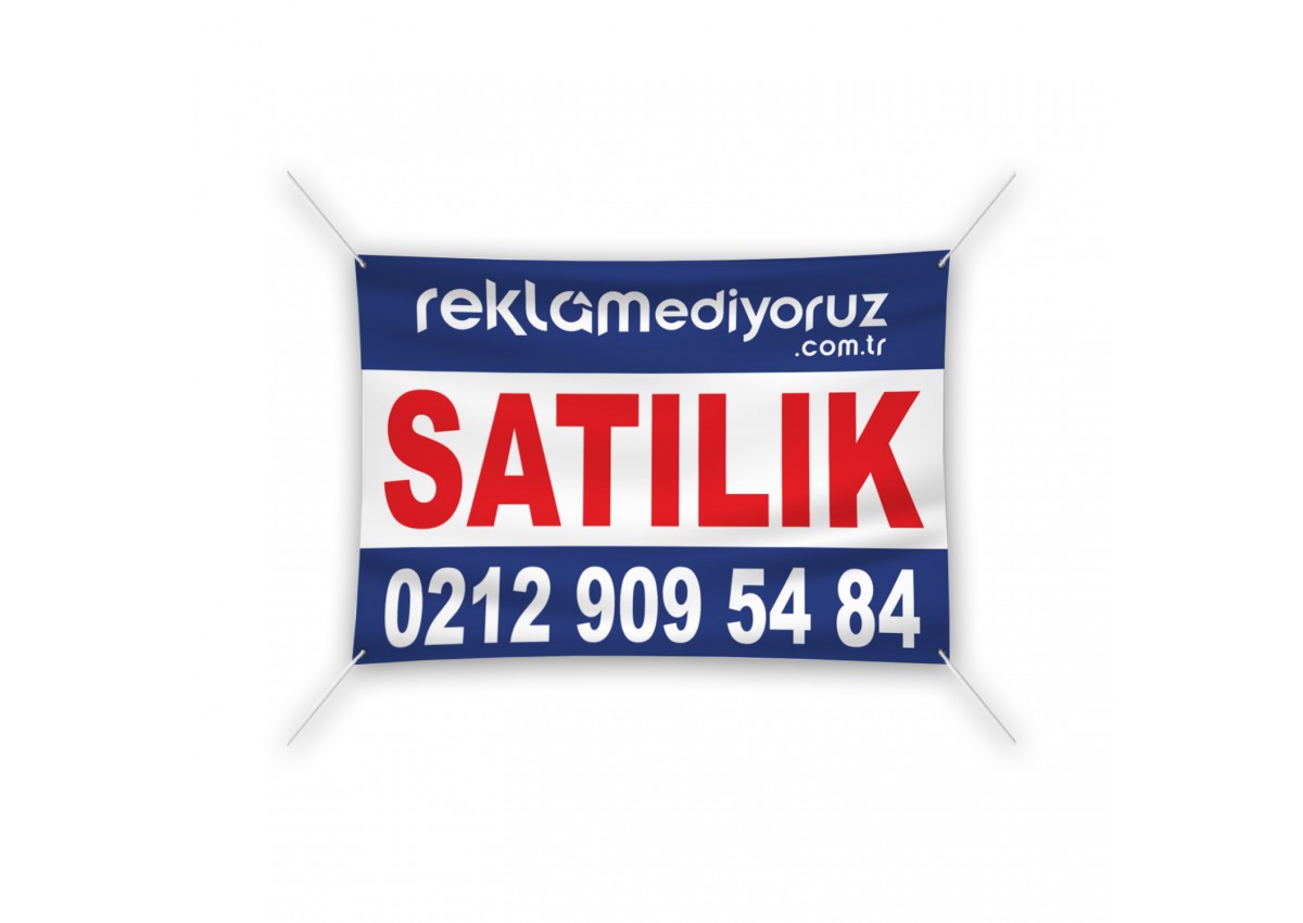 Emlak Ofisi Branda 10 Adet 70x100cm Emlak Ofisi Branda 10 Adet 70x100cm