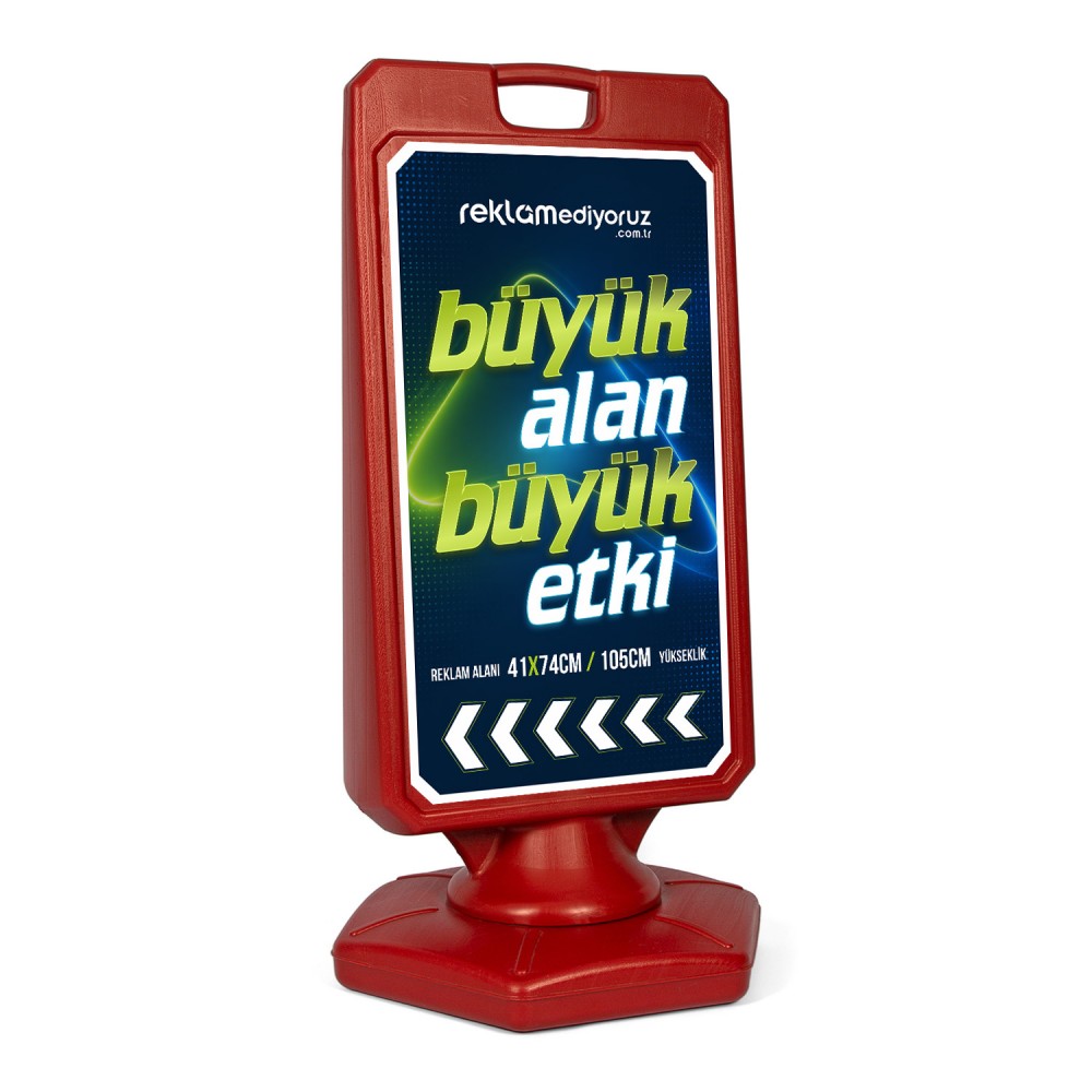 Baskılı Reklam Dubası 04 (Kırmızı) Baskılı Reklam Dubası 04 (Kırmızı)